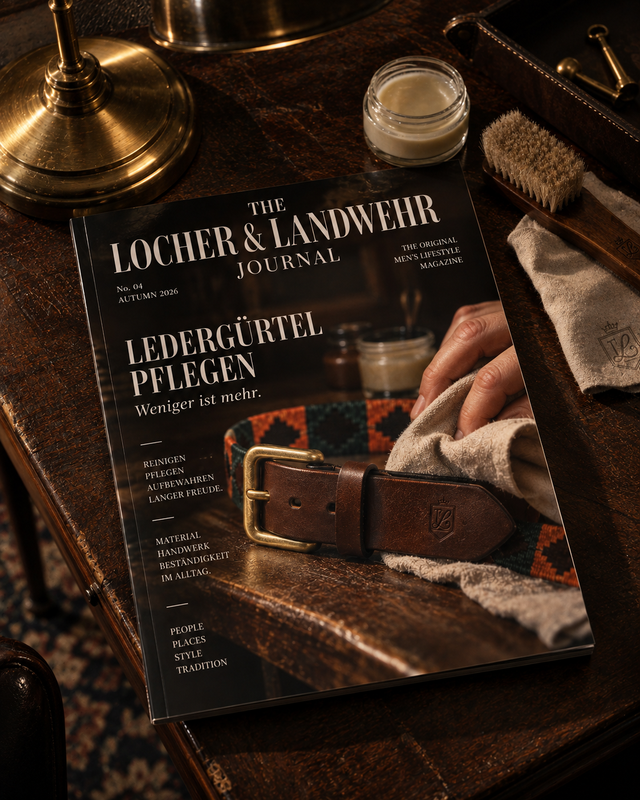 Ledergürtel pflegen: So bleiben Vollnarbenleder und Stickerei lange schön