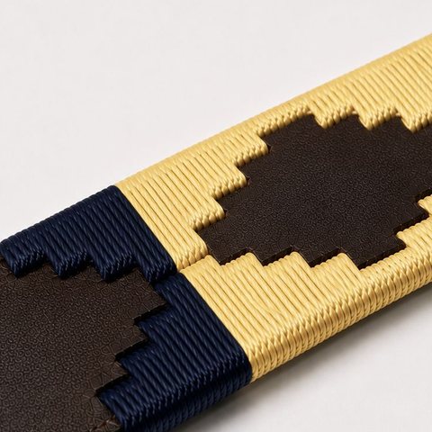 Navy × Butter Yellow