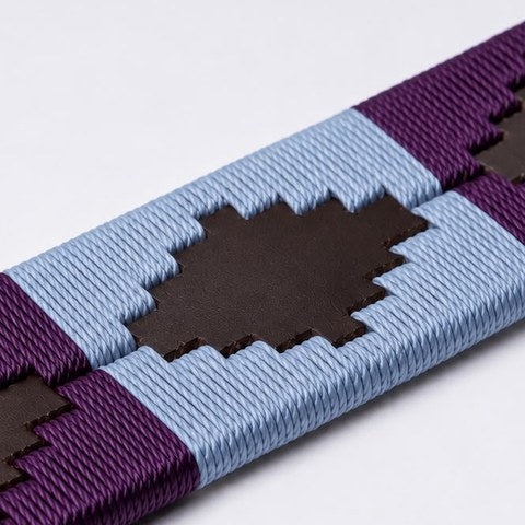 Aubergine × Cambridge Blue